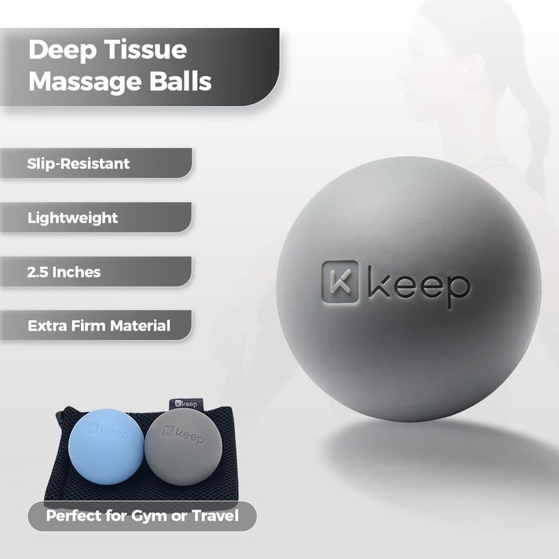 KEEP Fascia Ball, Ideal for Yoga, Deep Tissue Massage, Trigger Point Therapy and Myofascial Release Physical Therapy Equipment