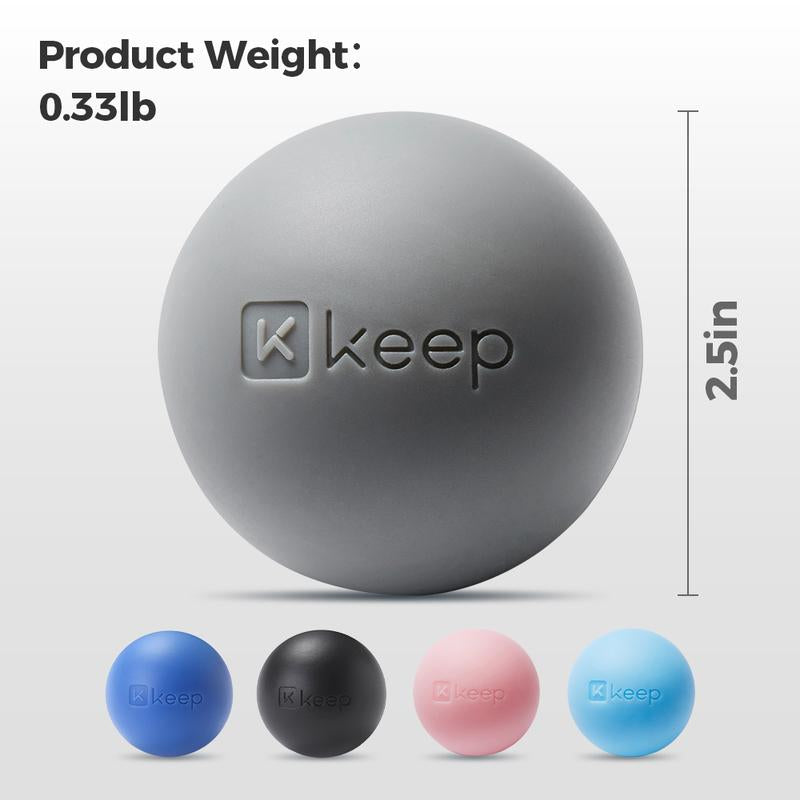 KEEP Fascia Ball, Ideal for Yoga, Deep Tissue Massage, Trigger Point Therapy and Myofascial Release Physical Therapy Equipment