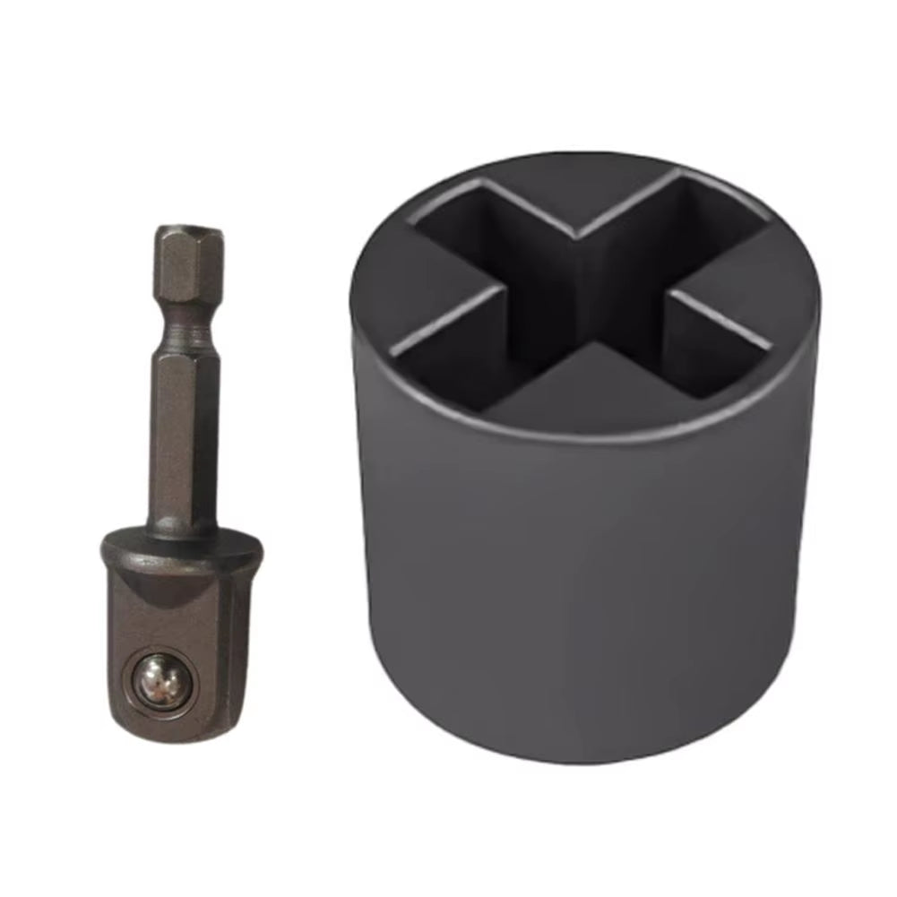 1Pc Universal Jack Socket Adapter for Hand Drill Labor-Saving Car Mounted Auxiliary Disassembly Wheel Jack Drill Adapter