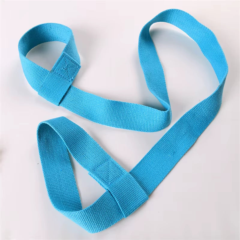 Adjustable Yoga Mat Belts Yoga Mat Shoulder Carrier Yoga Straps Exercise Stretch Yoga Belts Fitness Gym Sports Rope 165Cm*3.8Cm